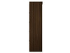 Manhattan Comfort 116GMC5 Mulberry 2.0 Sectional Modern Armoire Wardrobe Closet with 2 Drawers in Brown