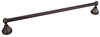 Elements Newbury Brushed Oil Rubbed Bronze 18" Single Towel Bar - Retail Packaged BHE3-03DBAC-R