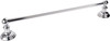 Elements Fairview Polished Chrome 24" Single Towel Bar - Contractor Packed BHE5-04PC