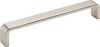 Elements 160 mm Center-to-Center Satin Nickel Square Asher Cabinet Pull 193-160SN