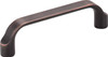 Elements 96 mm Center-to-Center Brushed Oil Rubbed Bronze Brenton Cabinet Pull 239-96DBAC