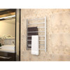 Bell 8-Bar Electric Towel Warmer in Brushed Nickel