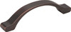 Elements 96 mm Center-to-Center Brushed Oil Rubbed Bronze Arched Seaver Cabinet Pull 511-96DBAC