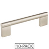 Elements 10-Pack of the 128 mm Center-to-Center Satin Nickel Knox Cabinet Bar Pull 645-128SN-10