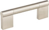 Elements 96 mm Center-to-Center Satin Nickel Knox Cabinet Bar Pull 645-96SN