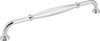 Jeffrey Alexander 12" Center-to-Center Polished Chrome Tiffany Appliance Handle 658-12PC