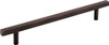 Jeffrey Alexander 160 mm Center-to-Center Brushed Oil Rubbed Bronze Square Dominique Cabinet Bar Pull 845-160DBAC