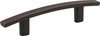 Elements 3" Center-to-Center Brushed Oil Rubbed Bronze Square Thatcher Cabinet Bar Pull 859-3DBAC