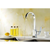 Opus Series Single-Handle Standard Kitchen Faucet in Polished Chrome