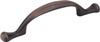 Elements 3" Center-to-Center Brushed Oil Rubbed Bronze Merryville Cabinet Pull 897-3DBAC