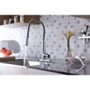 Apollo Single Handle Pull-Down Sprayer Kitchen Faucet in Polished Chrome