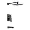 Mezzo Series 1-Handle 1-Spray Tub and Shower Faucet in Oil Rubbed Bronze