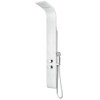 Swan 64 in. 6-Jetted Full Body Shower Panel with Heavy Rain Shower and Spray Wand in White