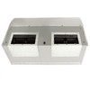 Blaze 42-Inch Stainless Steel Outdoor Vent Hood - 2000 CFM - BLZ-42-VHOOD