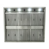 Blaze 42-Inch Stainless Steel Outdoor Vent Hood - 2000 CFM - BLZ-42-VHOOD