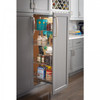 Hardware Resources 12" Wide 74" Tall Chrome Wire Soft-close Pantry Pullout CPPO1274SC