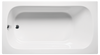 Malibu Sanibel Rectangular Soaking Bathtub, 60-Inch by 30-Inch by 22-Inch, White or Biscuit