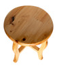 ALFI brand AB4406 11" Cedar Wood Round  Stool Multi-Purpose Accessory