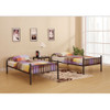 ACME Bristol Twin/Twin Bunk Bed, Gunmetal