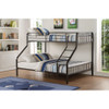 ACME Caius Twin XL/Queen Bunk Bed, Gunmetal (1Set/2Ctn)