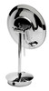 ALFI brandåÊABM9FLED-PCåÊPolished Chrome Tabletop Round 9" 5x Magnifying Cosmetic Mirror with Light