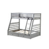 ACME Jason Gray Bunk Bed with Drws (6+6 Slats)