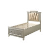 ACME Kaitlyn Full Bed w/Storage, PU & Champagne