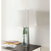 ACME Noralie Table Lamp, Mirrored & Faux Diamonds