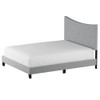 ACME Venacha Queen Bed, Gray Fabric