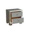 ACME Voeville II Nightstand, Platinum