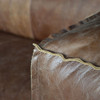 ACME 53545 Brancaster Sofa, Retro Brown Top Grain Leather