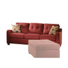 ACME 53560 Cleavon II Sofa w/2 Pillows, Red Linen