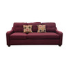 ACME 53740 Cleavon II Sectional Sofa & 2 Pillows, Red Linen