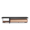 ACME 91235 Elling TV Stand, Walnut & Black