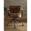 ACME 92410 Hallie Executive Office Chair, Vintage Whiskey Top Grain Leather