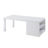 ACME 82330 Harta Coffee Table, White High Gloss & Chrome