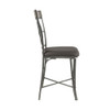 ACME 73182 Landis Counter Height Chair (Set-2), Fabric & Gunmetal