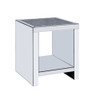 ACME 83582 Malish End Table, Mirrored