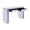 ACME 90465 Noralie Vanity Desk, Mirrored & Faux Diamonds