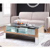 ACME 81470 Nysa Coffee Table, Mirrored & Faux Crystals