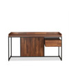 ACME 92445 Sara Desk, Walnut & Sandy Black