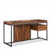 ACME 92445 Sara Desk, Walnut & Sandy Black