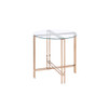 ACME 82997 Veises End Table, Champagne
