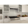 ZLINE 30 in. 280 CFM Under Cabinet Range Hood in Stainless Steel - Hardwired Power