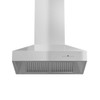 ZLINE Professional Wall Mount Range Hood in Stainless Steel with Crown Molding