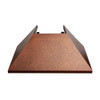 ZLINE 8654HH DuraSnow Stainless Steel Range Hood with Hand-Hammered Copper Shell