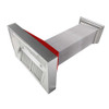 ZLINE 8654RM DuraSnow Stainless Steel Range Hood with Red Matte Shell