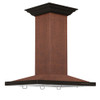 ZLINE 8GL2Hi Designer Series Hand Hammered Copper Island Mount Range Hood