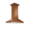 ZLINE 8KL3iC-36 36 in. Designer Series Copper Island Mount Range Hood