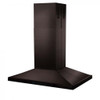 ZLINE BSGL2iN Island Mount Range Hood in Black Stainless Steel